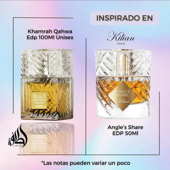 LATTAFA- Khamrah Qahwa (EDP)100mI Eau De Parfum Unisex - Imagen 3