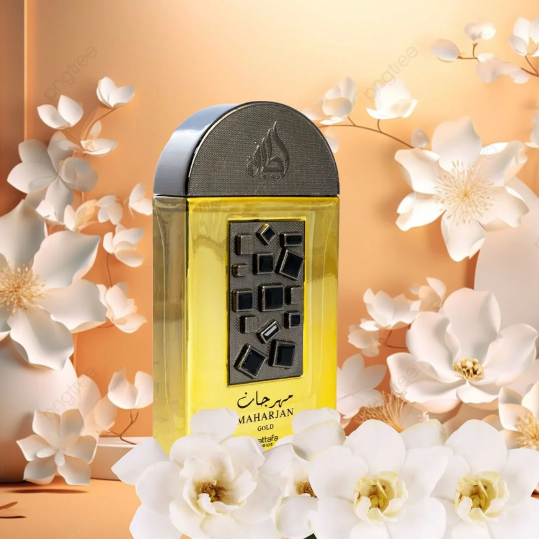 LATTAFA- Pride Maharjan Gold EDP 100ml Unisex Perfume Arabe - Imagen 4