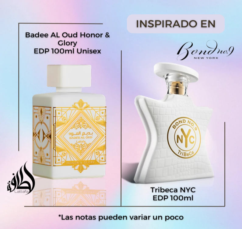 LATTAFA- Badee Al Oud Honor & Glory Edp100ml Unisex Eau De Parfum - Imagen 3