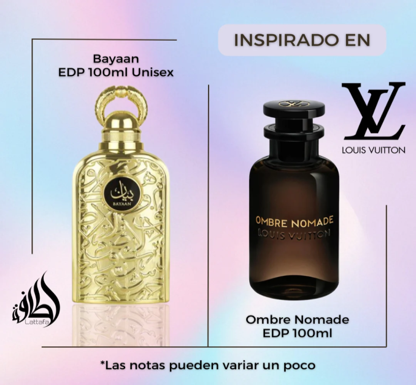 LATTAFA- Bayaan EDP 100ml Eau De Parfum Para Mujeres Exclusivo - Imagen 3