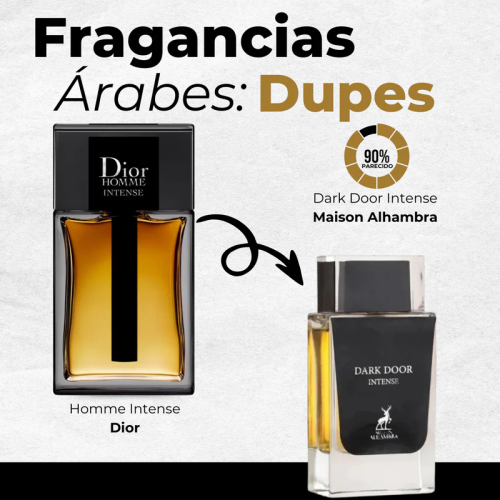 MAISON ALHAMBRA-Dark Door Intense 100ml Eau De Parfum Para Hombres - Imagen 3