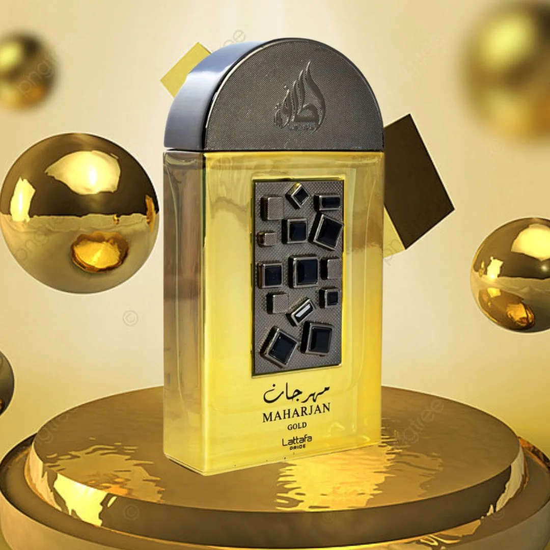 LATTAFA- Pride Maharjan Gold EDP 100ml Unisex Perfume Arabe - Imagen 5