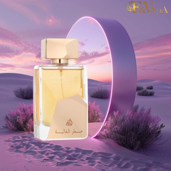 LATTAFA- Ser Al Malika EDP 100ml Perfume Árabe Para Mujeres - Imagen 2