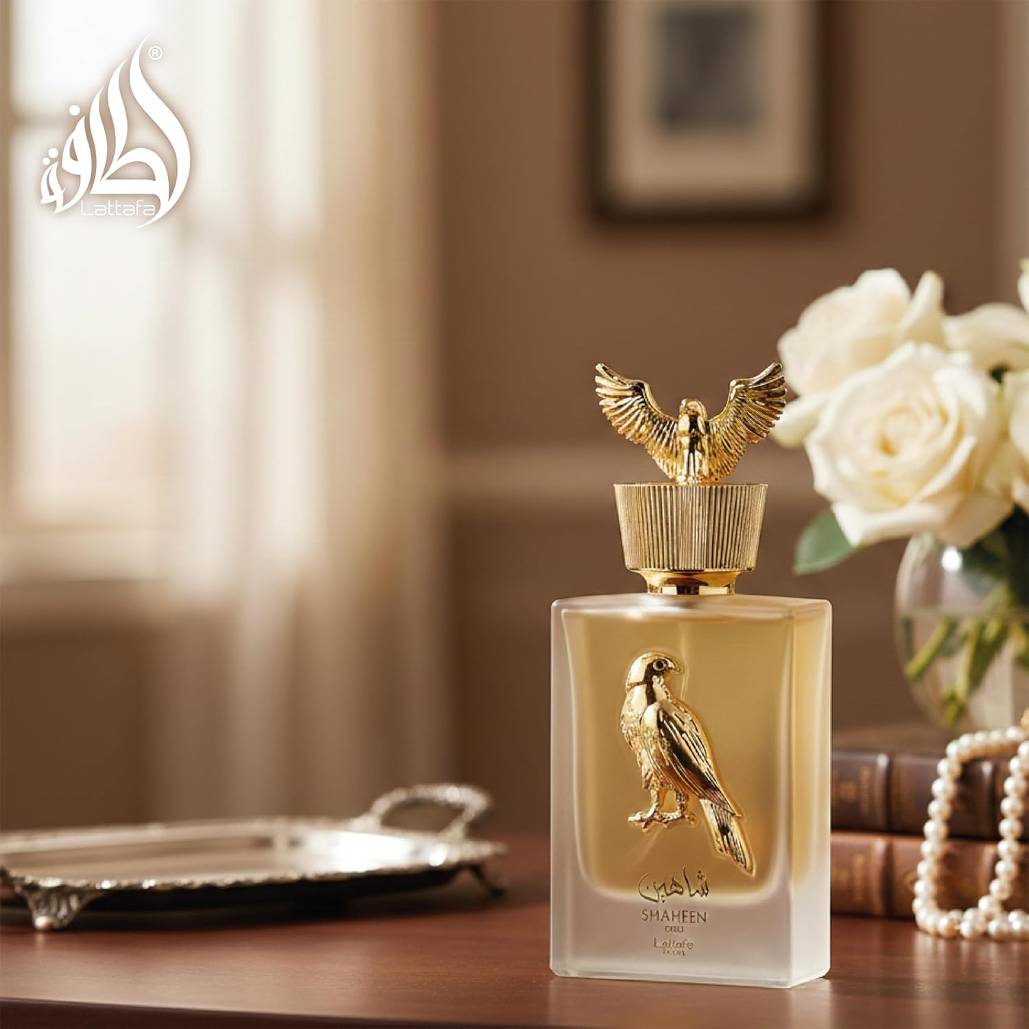LATTAFA-Pride Shaheen Gold EDP 100ml Eau De Parfum Unisex - Imagen 6