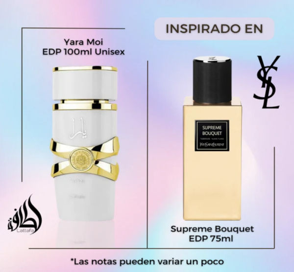 LATTAFA- Yara Moi EDP 100ml Perfume Árabe Para Mujeres - Imagen 3