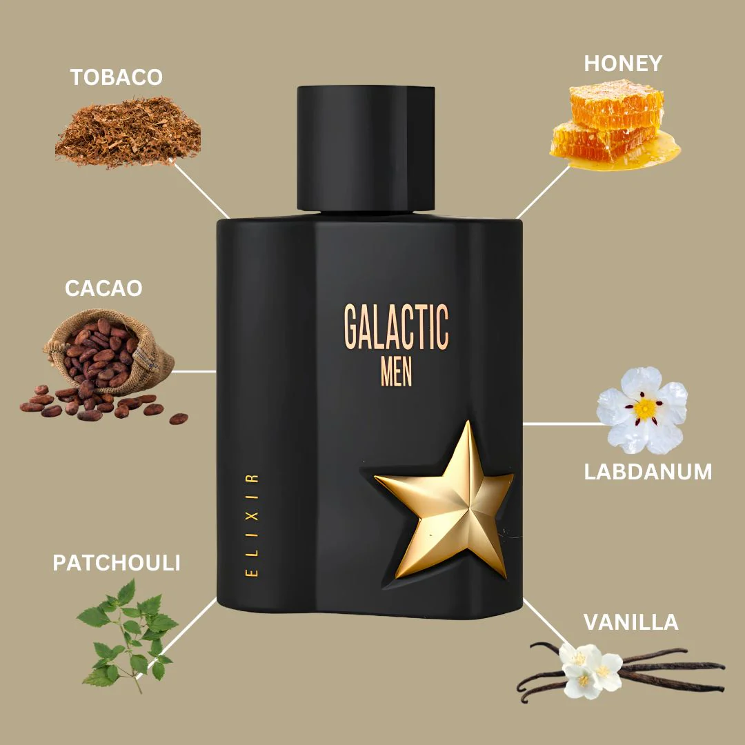 MAISON AlHAMBRA-Galactic Men Elixir 100ml Eau De Parfum Lanzamiento Exclusivo - Imagen 4