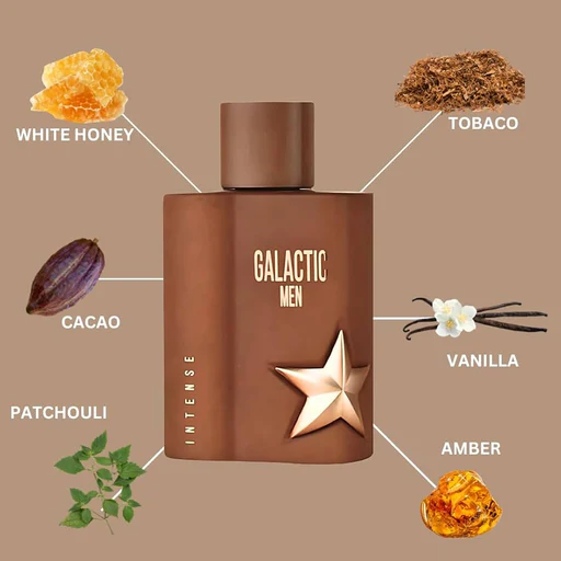 MAISON AlHAMBRA-Galactic Men Intense 100ml Eau De Parfum Lanzamiento Exclusivo - Imagen 3
