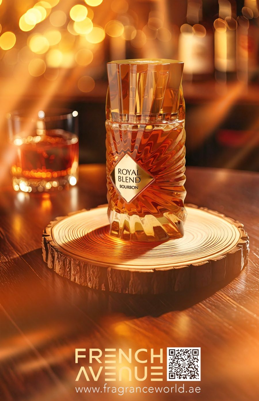 FRENCH AVENUE- Royal Blend Bourbon Extrait De Parfum 100ml Unisex Lanzamiento Exclusivo - Imagen 4