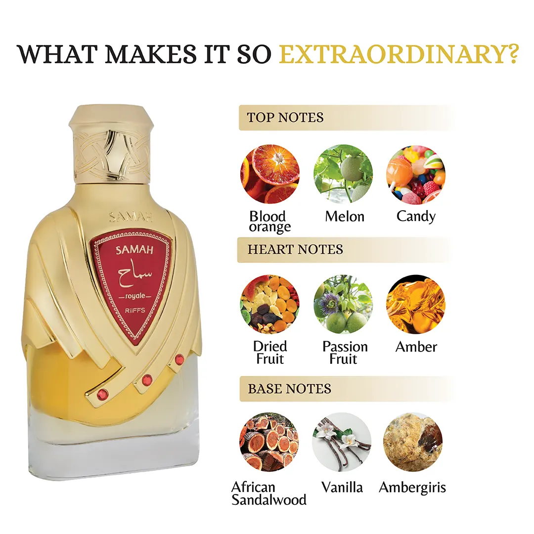 RiiFFS-Samah Royal Extrait De Parfum 100ml Unisex - Imagen 2