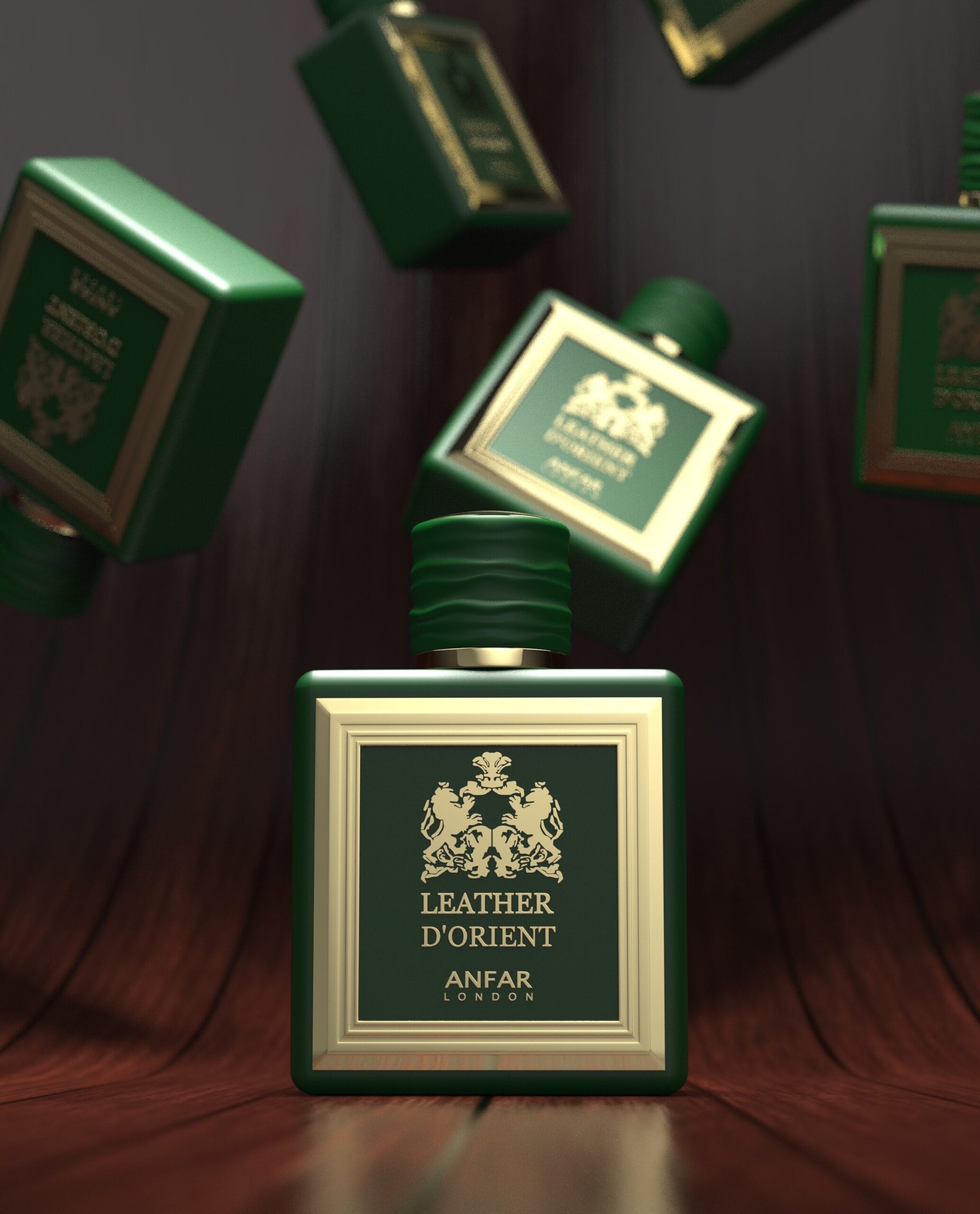 ANFAR LONDON-Leather D'orient Extrait De Parfum 115ml Para Hombres - Imagen 3