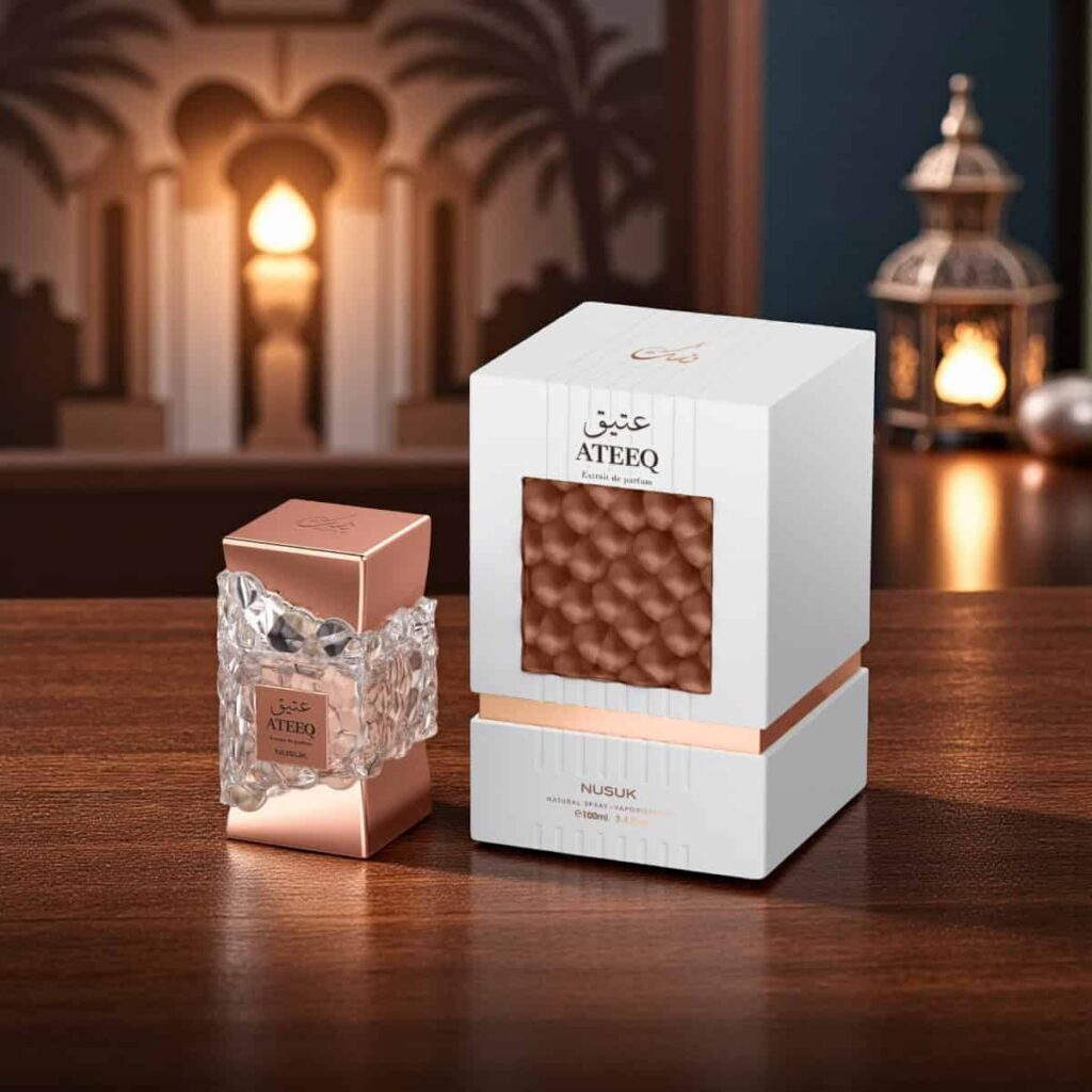 NUSUK-Ateeq Extrait De Parfum 100ml Unisex Lanzamiento Exclusivo – FyV SpA
