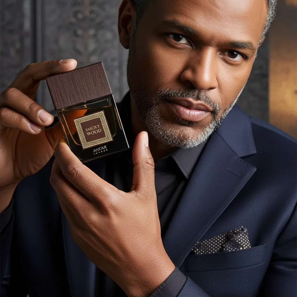 ANFAR LONDON-Smoky Wood Extrait de Parfum 100ml Para Hombres - Imagen 4