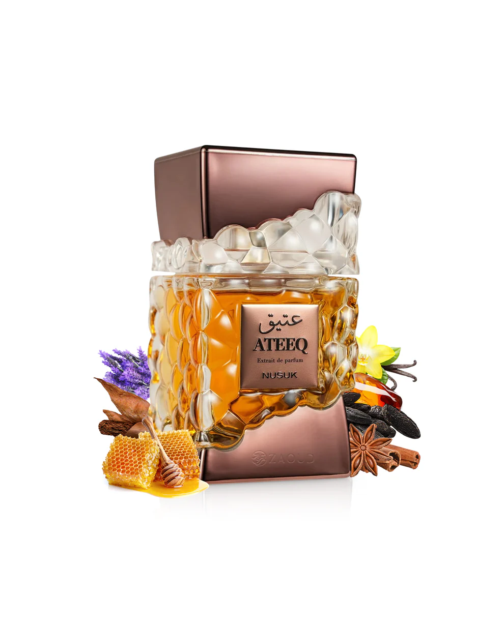 NUSUK-Ateeq Extrait De Parfum 100ml Unisex Lanzamiento Exclusivo - Imagen 4
