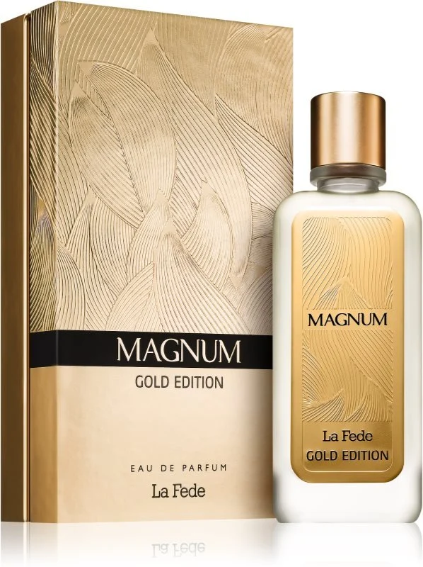 KHADLAJ-La Fede Magnum Gold Edition 100ml Eau De Parfum Para Hombres - Imagen 2