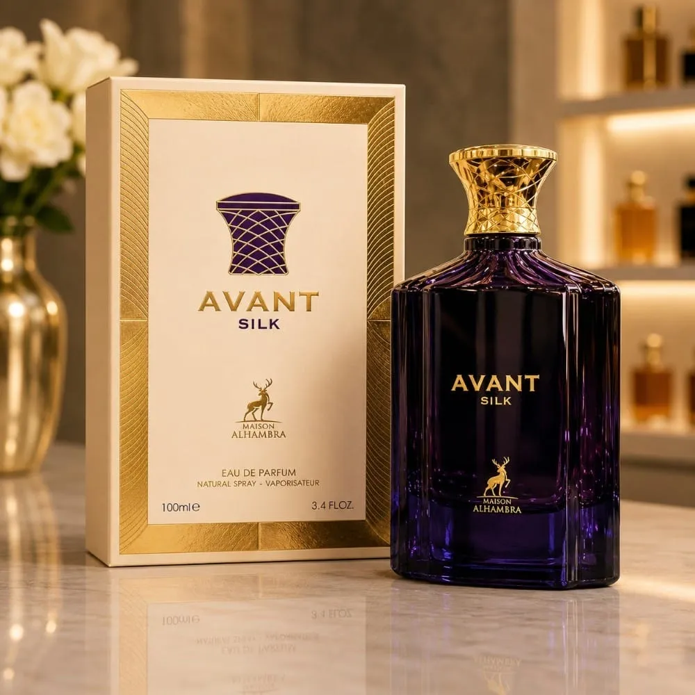 MAISON ALHAMBRA-Avant Silk(EDP) Eau De Parfum 100ml Para Mujeres