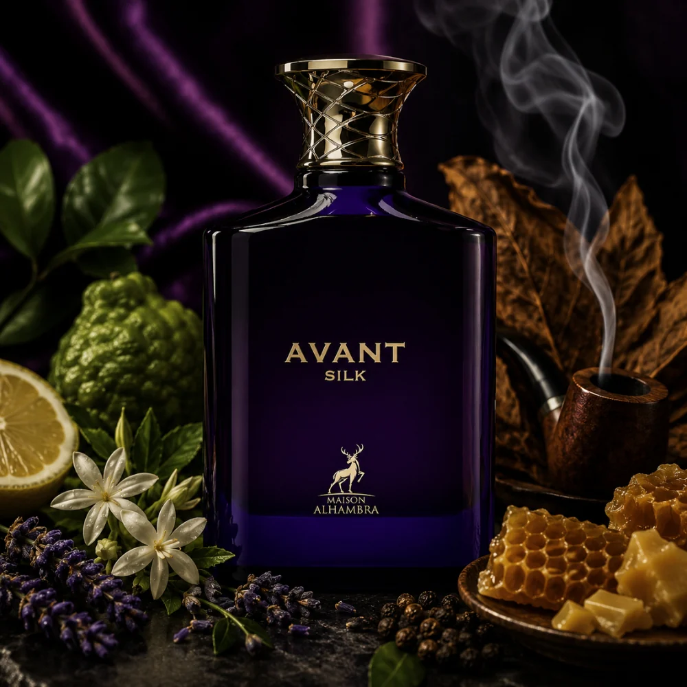 MAISON ALHAMBRA-Avant Silk(EDP) Eau De Parfum 100ml Para Mujeres - Imagen 2