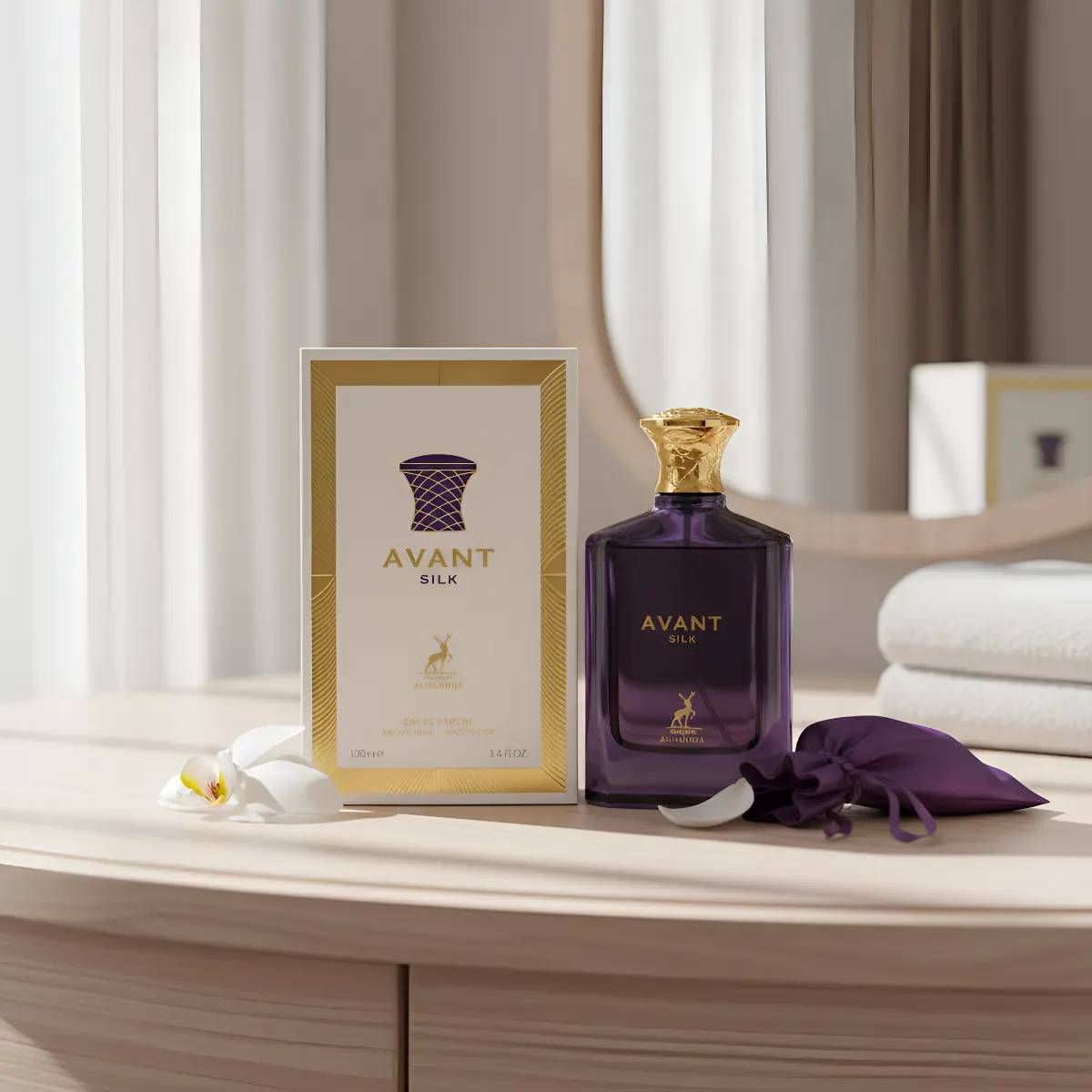 MAISON ALHAMBRA-Avant Silk(EDP) Eau De Parfum 100ml Para Mujeres - Imagen 6