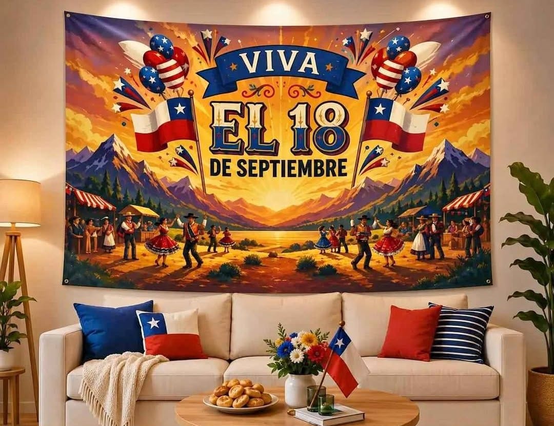 TAPIZ MURAL-Hermosos Tapiz Decomurales Fiestas Patrias - Imagen 8