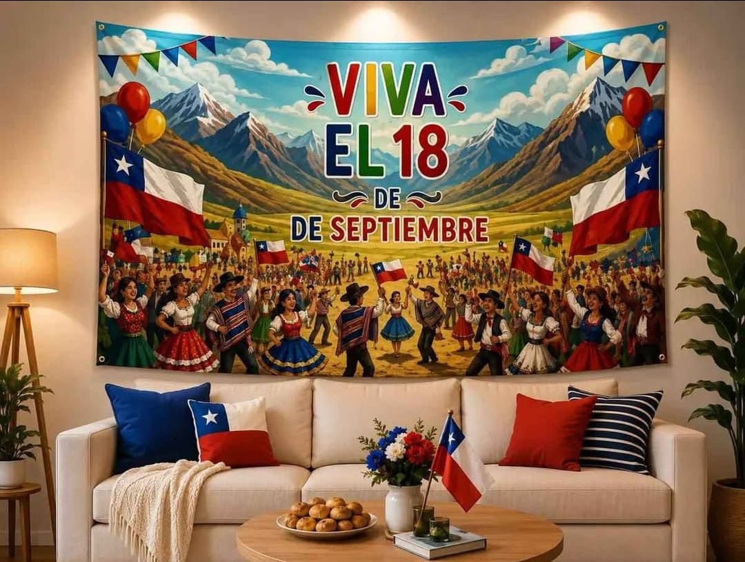 TAPIZ MURAL-Hermosos Tapiz Decomurales Fiestas Patrias - Imagen 9