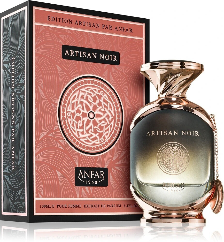 ANFAR-Artisan Noir Extrait De Parfum 100ml Para Mujeres Lanzamiento Exclusivo - Imagen 4