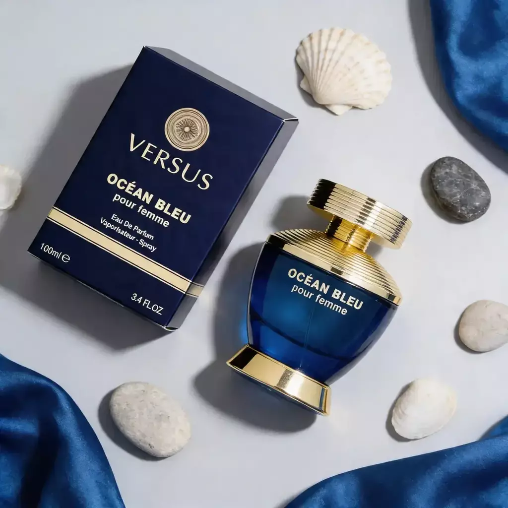 FRAGRANCE WORLD-Versus Ocean Bleu Pour Femme (EDP) 100ml Eau De Parfum Para Mujeres - Imagen 5